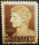 Stamps Italy -  Emperador Augustus