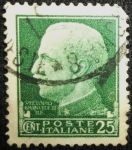 Stamps : Europe : Italy :  Vittorio Emanuele III
