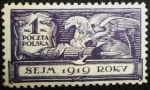 Stamps : Europe : Poland :  Grifo (León Aguila)