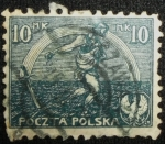 Stamps Poland -  Hombre Sembrando