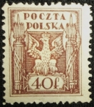 Stamps : Europe : Poland :  Aguila