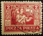 Stamps : Europe : Poland :  Minero en Silesia