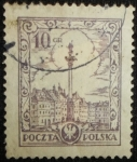 Stamps Poland -  Zygmunt Column in Warsaw