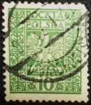 Stamps : Europe : Poland :  Aguila