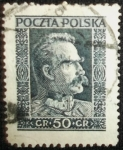 Stamps Poland -  Józef Pilsudski