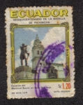 Sellos de America - Ecuador -  Sesquicentenario de la Batalla de Pichincha