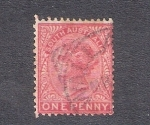 Stamps : Oceania : Australia :  Reina Victoria