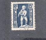 Stamps Algeria -  Niño con aguilucho