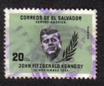 Stamps El Salvador -  John F. Kennedy (1917-1963)