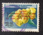 Stamps El Salvador -  Campeonato de Basquetbol