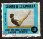 Sellos de America - El Salvador -  II juegos Deportivos Centroamericanos