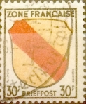 Stamps Germany -  Intercambio nxrl 0,25 usd 30 pf. 1945