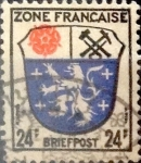 Stamps Germany -  Intercambio nxrl 0,20 usd 24 pf. 1945