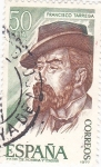 Stamps Spain -   2401 - Francisco Tárrega