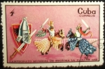 Stamps : America : Cuba :  Caballeros Medievales