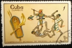 Stamps : America : Cuba :  Egipcios