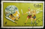 Stamps : America : Cuba :  Gladiadores Romanos
