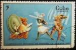 Sellos de America - Cuba -  Vikingo vs Caballero