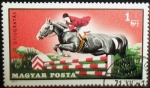 Stamps : Europe : Hungary :  Caballo Saltando