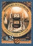 Stamps : America : Ecuador :  Masonería Ecuatoriana