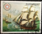 Stamps : America : Paraguay :  Fragata Mount Vermon