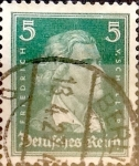 Stamps Germany -  Intercambio ma3s 0,20 usd 5 pf. 1926