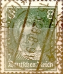 Stamps Germany -  Intercambio ma3s 0,20 usd 8 pf. 1927