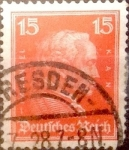 Stamps Germany -  Intercambio ma2s 0,20 usd 15 pf. 1926