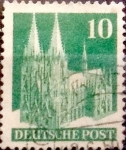 Stamps Germany -  Intercambio 0,20 usd 10 pf. 1948