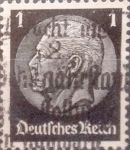 Stamps Germany -  Intercambio 0,20 usd 1 pf. 1933