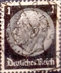 Stamps Germany -  Intercambio 0,20 usd 1 pf. 1933