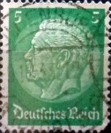 Stamps : Europe : Germany :  Intercambio 0,20 usd 5 pf. 1934