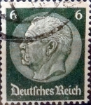 Stamps : Europe : Germany :  Intercambio 0,20 usd 6 pf. 1934