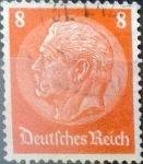 Stamps Germany -  Intercambio ma2s 0,20 usd 8 pf. 1934