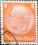 Stamps Germany -  Intercambio 0,20 usd 8 pf. 1934