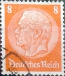 Sellos de Europa - Alemania -  Intercambio 0,20 usd 8 pf. 1934