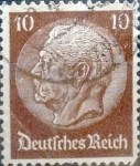 Stamps Germany -  Intercambio 0,20 usd 10 pf. 1934
