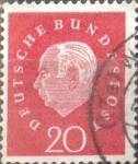 Stamps : Europe : Germany :  Intercambio 0,20 usd 20 pf. 1959