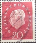 Stamps Germany -  Intercambio 0,20 usd 20 pf. 1959