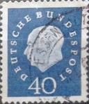 Stamps Germany -  Intercambio 0,90 usd 40 pf. 1959