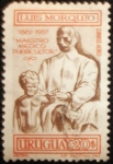 Stamps : America : Uruguay :  Luis Morquio
