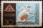 Stamps : America : Uruguay :  XIX Juegos Olímpicos 1968