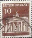 Sellos de Europa - Alemania -  Intercambio 0,20 usd 10 pf. 1966