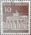 Stamps Germany -  Intercambio 0,20 usd 10 pf. 1966