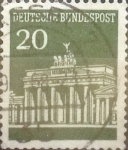 Sellos de Europa - Alemania -  Intercambio 0,20 usd 20 pf. 1966