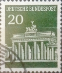 Sellos de Europa - Alemania -  Intercambio 0,20 usd 20 pf. 1966