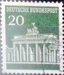 Stamps Germany -  Intercambio 0,20 usd 20 pf. 1966