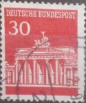 Stamps Germany -  Intercambio 0,20 usd 30 pf. 1966