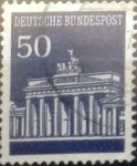 Stamps Germany -  Intercambio 0,30 usd 50 pf. 1966