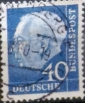 Stamps Germany -  Intercambio 0,20 usd 40 pf. 1956